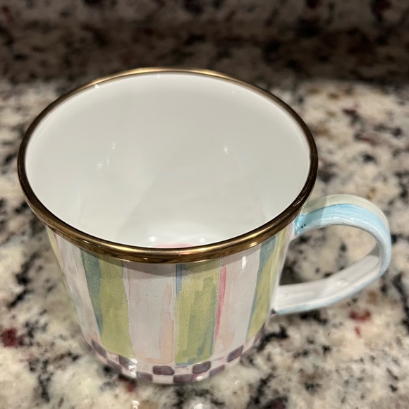 Mackenzie-Childs Enamel Frog Metal Cup. Vintage from before 2000. - Picture 4 of 11